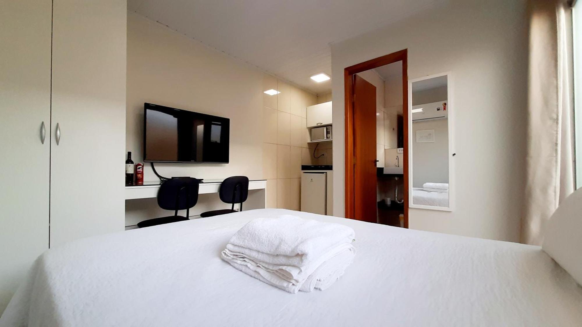 Flat 01 Apartment Jaguariaiva Bagian luar foto